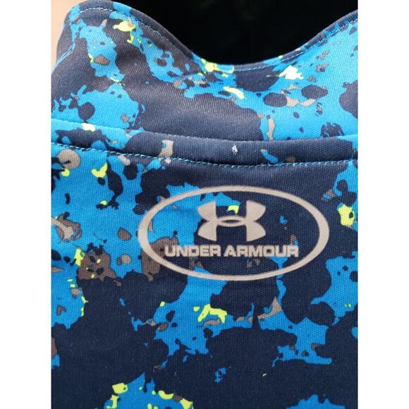 Under Armour Torm Launch 1/2 Zip Run Jacket Men's LG Blue Mock Neck Long Sleeve - Picture 2 of 13